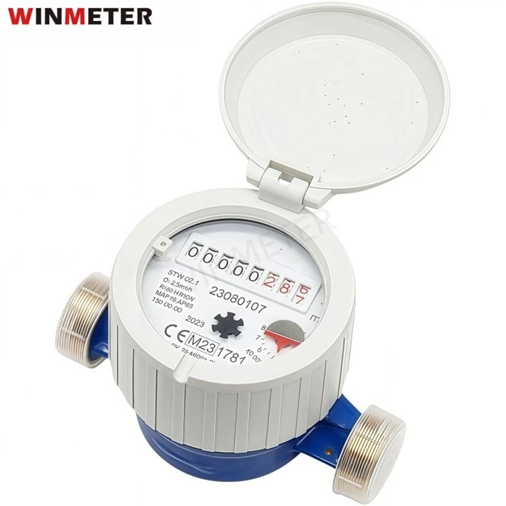 Dry Type Brass Single Jet Water Meter Dry Type Brass Single Jet Water Meter